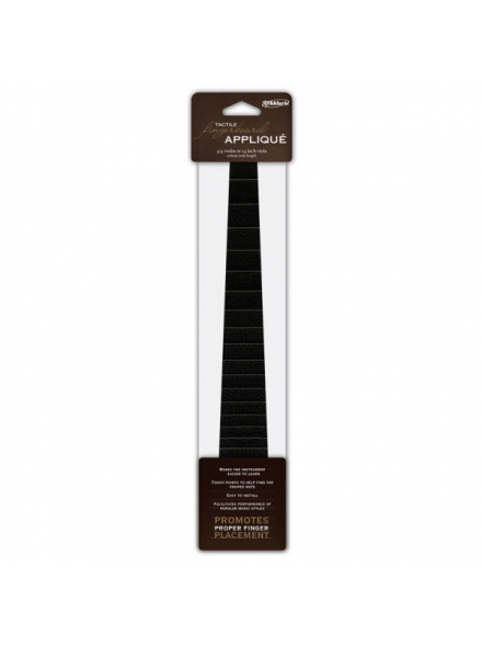 DFAS328 Fingerboard Appliqué Black 4/4 Violin, зображення 1